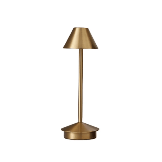 Gold Aluminum Touch Table Lamp with 3 Modes