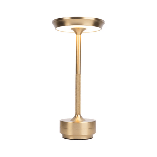 Solid Aluminum LED Standing Decor Lamp, Adjustable Brightness