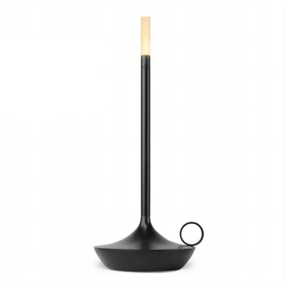 Black Solid Aluminum Decor Lamp, Adjustable LED